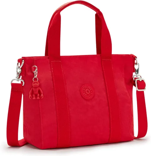 Vista 2 de Kipling Bolso Asseni para mujer Rojo rouge Mini