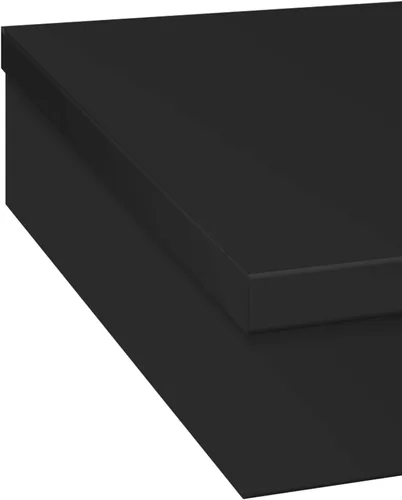 Vista 2 de Pioneer Caja de almacenamiento jumbo para álbumes de recortes, color negro, 14.75 pulgadas x 13 pulgadas x 3.75 pulgadas
