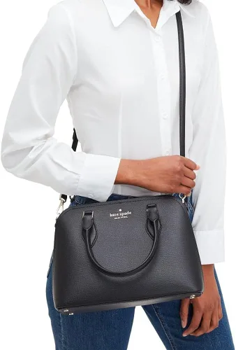 Vista 2 de Kate Spade Darcy Refined Grain Leather Small Satchel