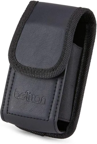 Vista 6 de BELTRON Funda para Kyocera Flip Phone, DuraXE Epic E4830, DuraXV Extreme E4810 E4811, DuraXE E4710, Sonim Flip Características: Trabilla para Cuero