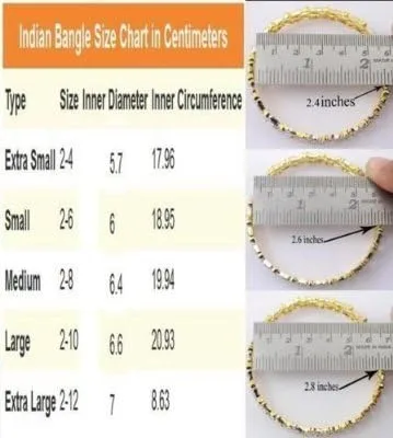 Vista 4 de Shiv_Collection Ethnic Bollywood Fashion CZ Stone Indian Bangles Traditional Jewelry