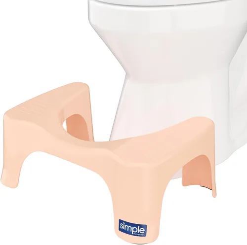 Vista 13 de Squatty Potty The Original - Taburete de inodoro de baño, ligero curvo con diseño elegante y moderno, negro, 7 pulgadas