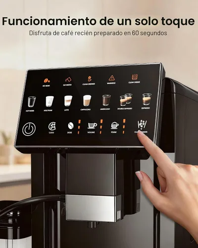 Vista 5 de Máquina de café expreso totalmente automática con espumador