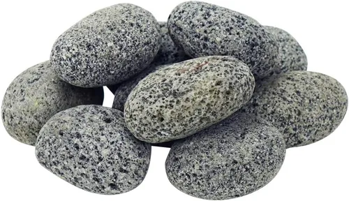 Vista 4 de Aquascape Piedras de lava pulidas, grandes, 25 lb 78317