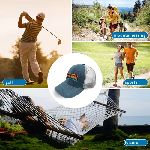 Vista 8 de devor Caps Let's go - Gorra de béisbol para niñas, gorra gráfica para hombre