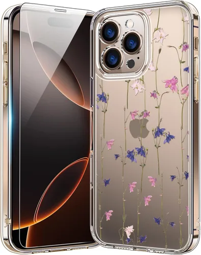 Vista 136 de bicol - Funda protectora a prueba de golpes para iPhone 15 Plus, funda delgada de acrílico transparente y diseños modernos para niña y mujer, 6.7
