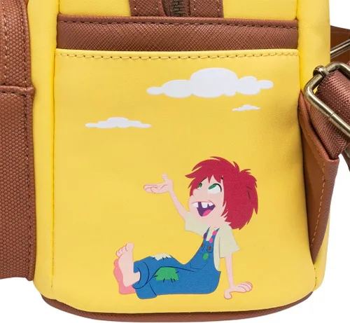 Vista 7 de Loungefly Disney Pixar Up Young Carl - Mochila para cosplay, Varios colores, Wdbk2678