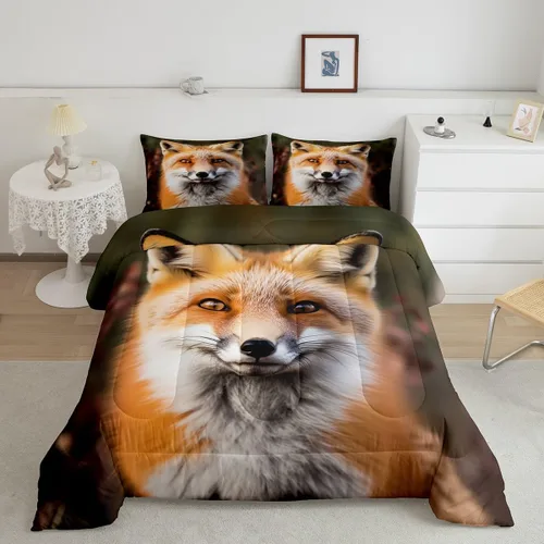 Vista 36 de Feelyou Juego de ropa de cama con lazos bonitos y cerezos, tamaño individual, para niños, juego de edredón con lazos de acuarela para niños, niñas