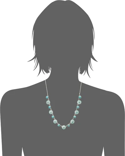 Vista 4 de Lucky Brand - Collar de turquesa