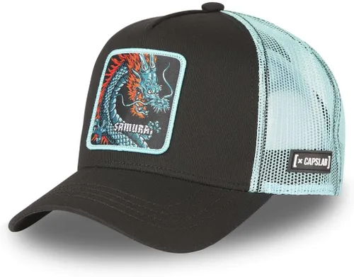 Vista 6 de X CAPSLAB Gorra de camionero de malla transpirable talla única para todos los camioneros Parche bordado