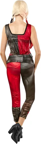 Vista 3 de Rubies II Disfraz de Harley Quinn de DC Comics Suicide Squad 2 para mujer aspecto principal Multi