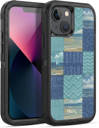 Vista 152 de Head Case Designs Officially Licensed Paul Brent Agate Mermaid Coastal Gel Armor Case [Military Grade Drop Protection] Compatible with Apple iPhone