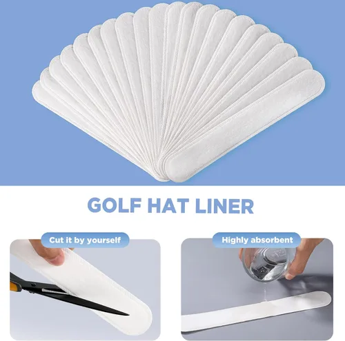 Vista 3 de Gorro de golf con forro absorbente para béisbol