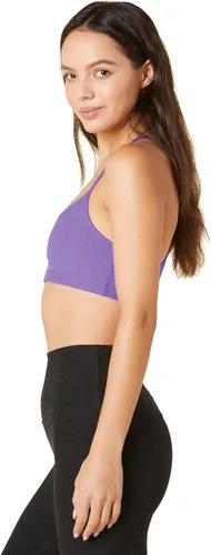 Vista 2 de Beyond Yoga Spacedye - Brasier deportivo delgado con espalda cruzada para mujer
