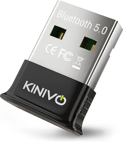 Vista 9 de Adaptador USB Bluetooth Kinivo para PC BTD400 (dongle receptor Bluetooth 4.0, baja energía) - Compatible con Windows 11/10/8.1/8, Raspberry Pi