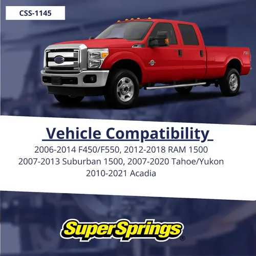 Vista 2 de SuperSprings CSS-1145 Bobina SumoSprings para varias aplicaciones 1.45 pulgadas de altura de pared