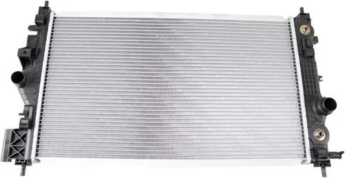 Vista 108 de TRQ Radiador de núcleo de aluminio de 1 fila Compatible con Subaru WRX STI 2.5L Turbo AWD 2015-2020