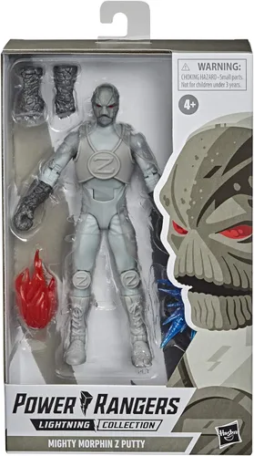 Vista 3 de Power Rangers Lightning Collection Zeo Z Putty - Figura de acción coleccionable de 6 pulgadas con accesorios