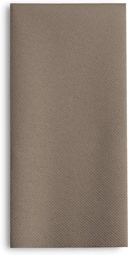 Vista 3 de 100 servilletas de papel de color beige con tacto de lino, suaves y absorbentes, para cocina, fiesta, boda, baño o cualquier ocasión (paquete de 100)