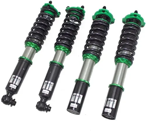 Vista 11 de Rev9 R9-HS2-098 Kit de bajada de suspensiones en espiral Hyper-Street II, amortiguador monotubo con ajuste de rebote de 32 clics, longitud ajustable