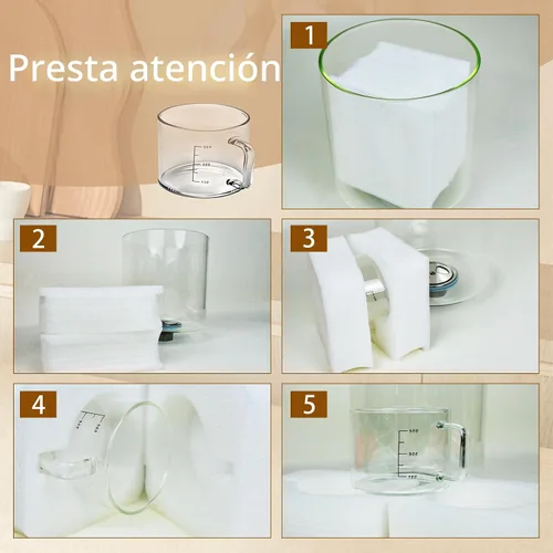 Vista 8 de Dispensador de arroz, contenedor de almacenamiento de arroz, contenedor de harina y cereales para organización de cocina y despensa, dispensador