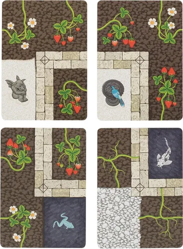 Vista 4 de Stellar Factory Puesta de Sol de Fresa: Un Juego de Cartas Dulce y Simple