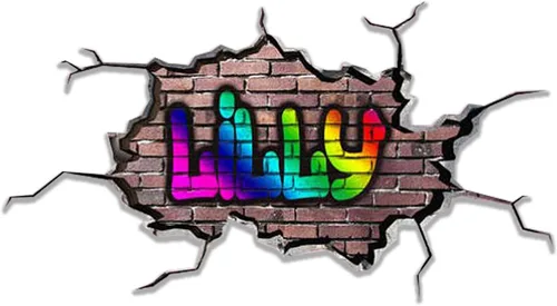 Vista 19 de Calcomanía de pared personalizada con nombre de graffiti 3D, calcomanía decorativa de vinilo artística personalizada, extraíble, despegar y pegar