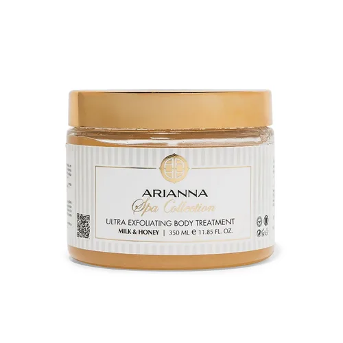Vista 10 de Arianna - Exfoliante corporal ultra exfoliante con minerales del mar muerto, exfolia suavemente y naturalmente hidratante del Mar Muerto