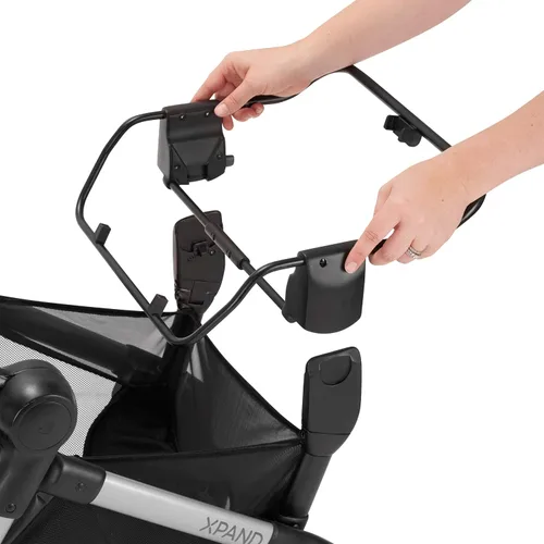 Vista 6 de Evenflo Adaptador Pivot Xpand exclusivo para asientos de automóvil infantiles Perego, Graco, Chicago y Peg, 15 x 15 x 5 pulgadas (paquete de 1)
