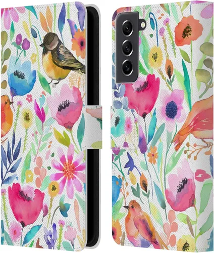 Vista 49 de Head Case Designs Officially Licensed Ninola Brushstrokes Black Summer Patterns Leather Wallet Case Compatible with Samsung Galaxy A07 4G
