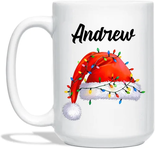 Vista 26 de Taza Personalizada Construcción De Muñeco De Nieve Con Nombre, Taza De Café De Navidad Muñeco De Nieve, Tazas De Árbol De Navidad Personalizadas