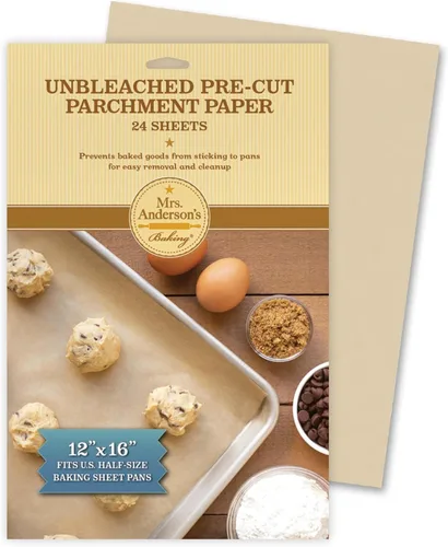 Vista 10 de Mrs. Anderson's Baking Rondas de pastel de pergamino antiadherentes, 8 pulgadas, 36 hojas