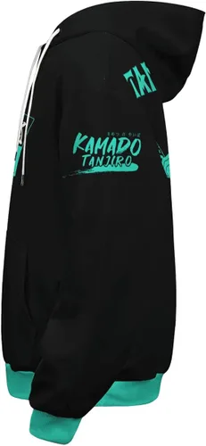 Vista 4 de TIMMOR MAGIC Sudadera con capucha de anime Slayer para hombre y mujer, sudadera con capucha impresa en 3D.