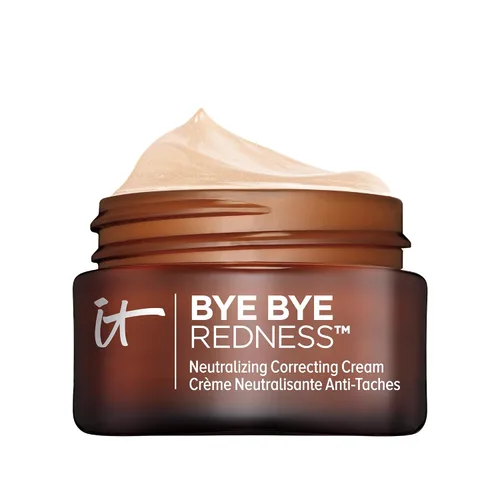 Vista 5 de IT Cosmetics Bye Bye Redness Full Coverage Color Correcting Cream - Redness Neutralizing Tinted Face Moisturizer, 12HR Hydration, Hyaluronic Acid