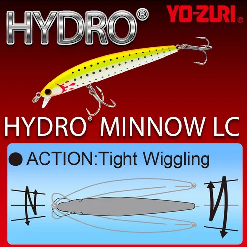 Vista 3 de Yo-Zuri Hydro Minnow LC Shallow Rip-Bait - 6 Inch