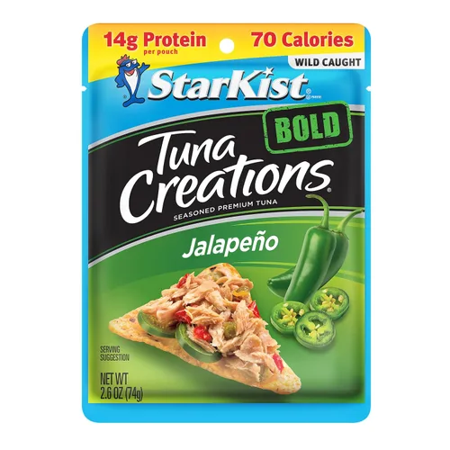 Vista 55 de StarKist Tuna Creations Ginger Sesame - Sabor de jengibre y sésamo para atún 14g Protein Per Serving, Wild Caught, Shelf Stable Seafood, Gluten