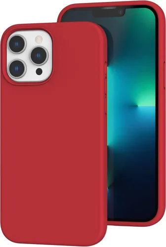 Vista 255 de Funda de silicona líquida compatible con iPhone 12 Pro Max 6.7 pulgadas, funda de gel de protección completa con forro de microfibra, funda