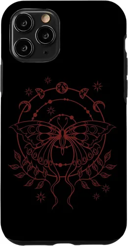 Vista 29 de Alt Emo Fairy Grunge Fairycore Goth Moth Moon Phases Case for iPhone 16