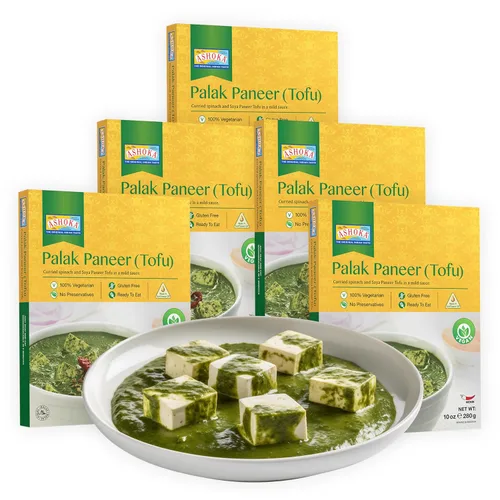 Vista 35 de Ashoka Comidas sin gluten, listas para microondas, veganas con granos negros y frijoles, comidas para calentar y servir, todas naturales Delhi Dal
