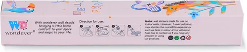 Vista 7 de wondever Pegatinas de pared de árbol de flores moradas, diseño de glicina para colgar en árbol grande, calcomanías de arte de pared para dormitorio