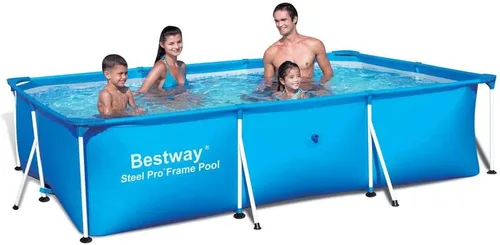 Vista 3 de Piscina con marco de acero pro Deluxe Splash