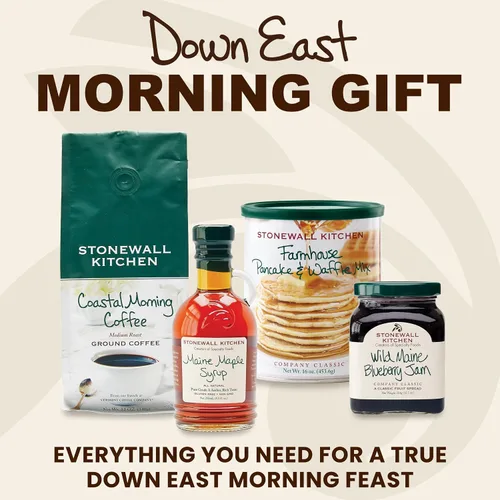 Vista 3 de Stonewall Kitchen Down East Breakfast Gift (regalo de 4 piezas)