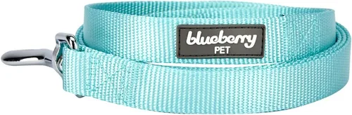 Vista 14 de Blueberry Pet - Correa Essentials clásica para perro con más de 20 colores, duradera, doble asa y de cuerda