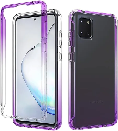 Vista 153 de Pzwoxukhov Funda para Xiaomi Poco M3 M2010J19CG M2010J19CI Caso, alta transparencia, color degradado, funda de absorción de impactos anticaída