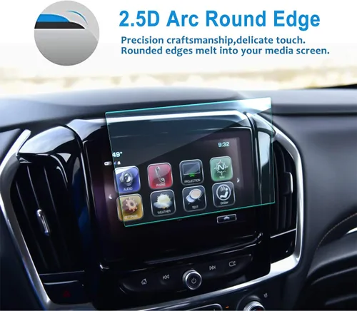 Vista 4 de Protector de pantalla transversal 2023 para Chevvy Traverse 2022 2018-2020 2021 2022 2023 Chevrolte Traverse Accesorios de 8 pulgadas MyLink
