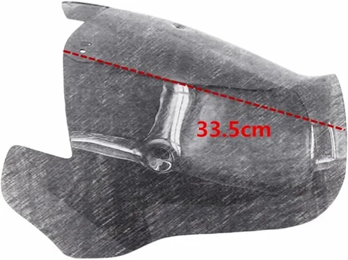 Vista 3 de Deflectores de alerón de carenado para parabrisas de motocicleta, color negro para BMW F650 F 650 GS 1999-2003 Accesorios de actualización