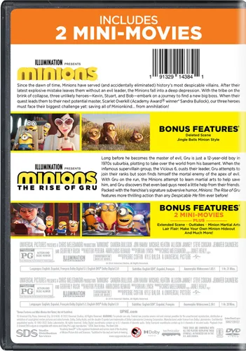Vista 3 de Minions 2-Movie Collection DVD