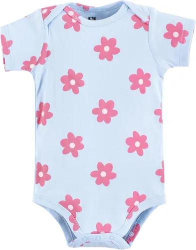 Vista 508 de Hudson Baby baby-girls Cotton Bodysuits 3-pack