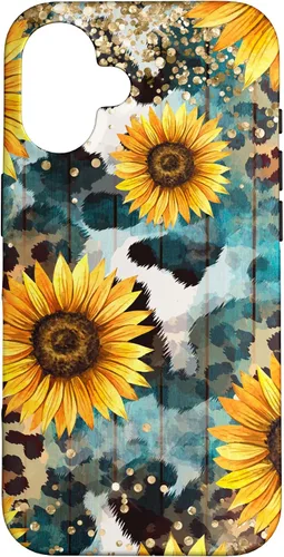 Vista 31 de Funda Boho Western de piel de vaca para iPhone 12 Pro Max