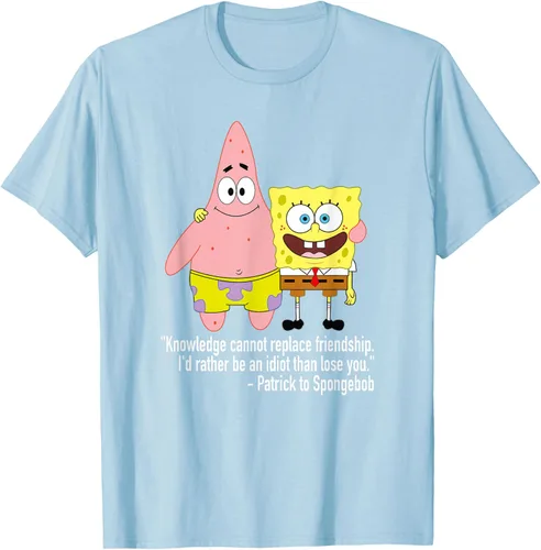 Vista 66 de Mademark x SpongeBob SquarePants - Patrick & SpongeBob - Camiseta de la amistad Asfalto